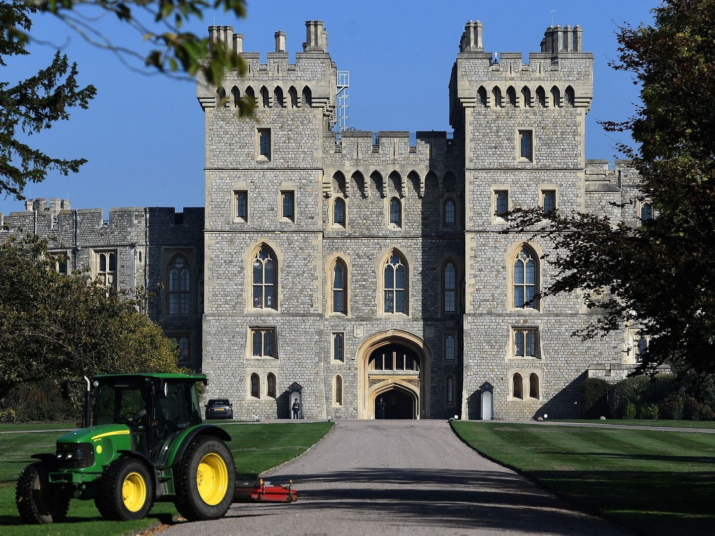 Jardines del castillo de Windsor. (EFE)