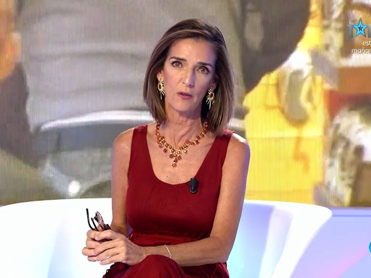 Foto: Paloma García-Pelayo, en 'Cristina de Borbón'. (Mediaset)