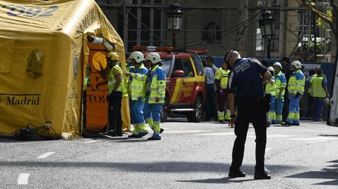 Un muerto y 11 heridos tras derrumbarse parte de las obras del Hotel Ritz