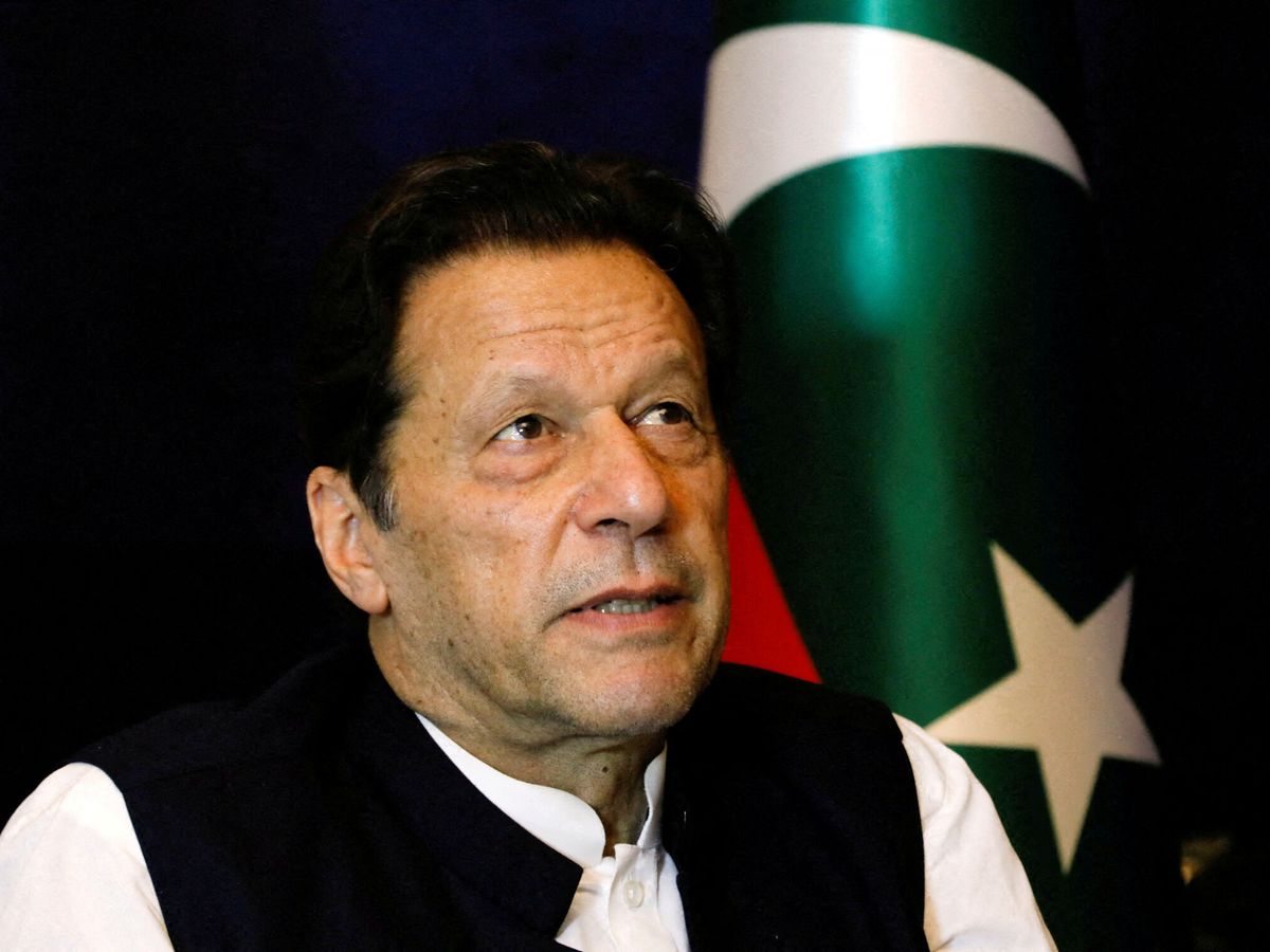 Foto: El ex primer ministro encarcelado Imran Khan. (Reuters/Archivo/Akhtar Soomro)