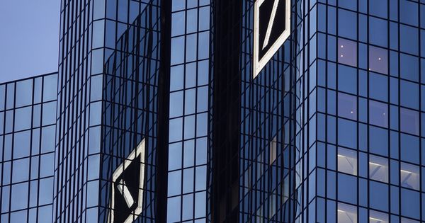 Foto: Vista de los edificios de Deutsche Bank en Frankfurt, Alemania. (EFE)