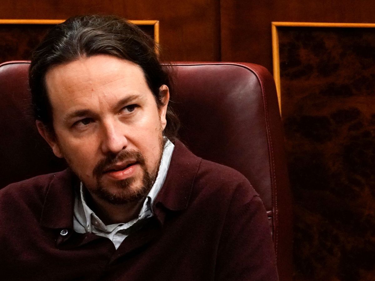 Foto: El líder de Podemos, Pablo Iglesias, en el Congreso. (Reuters)