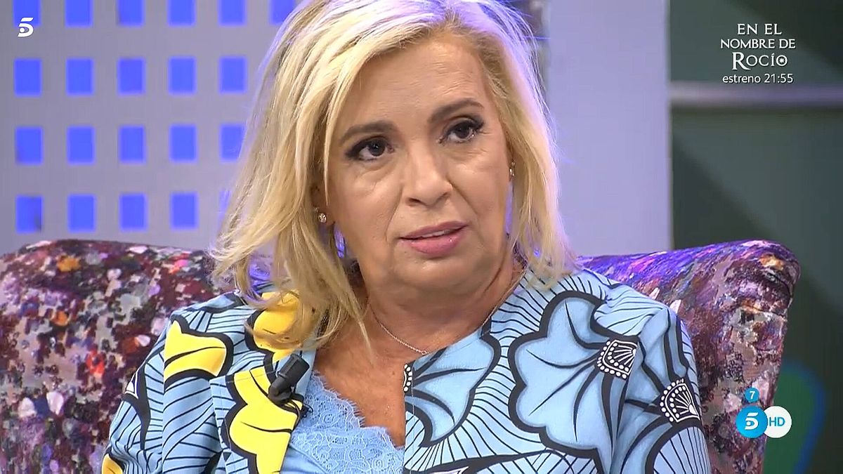"Me estáis difamando": Carmen Borrego carga contra 'Sálvame' tras ser señalada como morosa