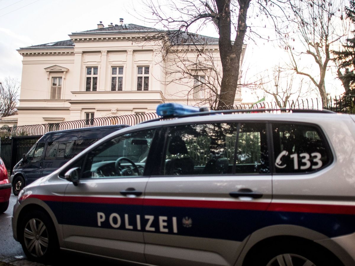 Foto: Policía en Austria. (EFE)