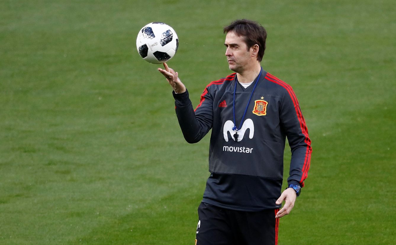 El seleccionador español, Julen Lopetegui. (Reuters)