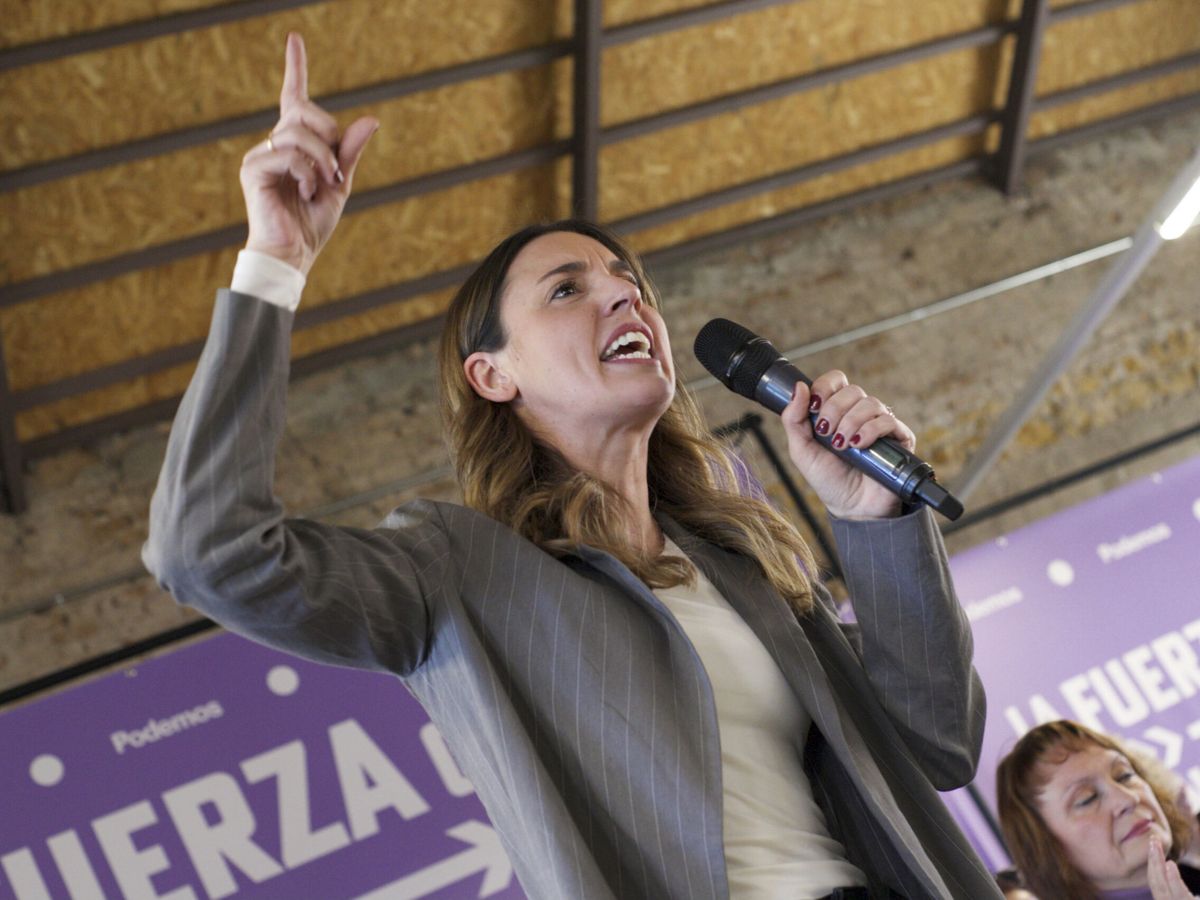 Foto: Irene Montero, ministra de Igualdad y secretaria de Acción de Gobierno de Podemos. (EFE/Juan Carlos Caval)