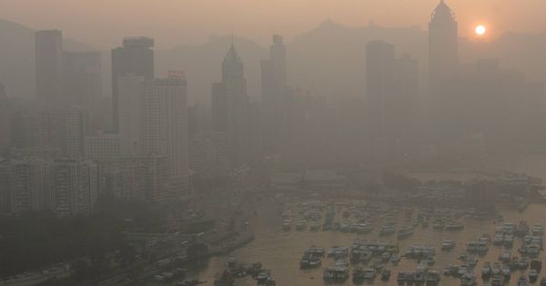 Foto: La contaminación del aire, un problema global (EFE/Alex Hofford)