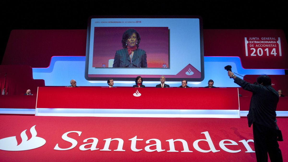 Santander realiza una ampliación de 7.500 millones y reduce un 66% el dividendo