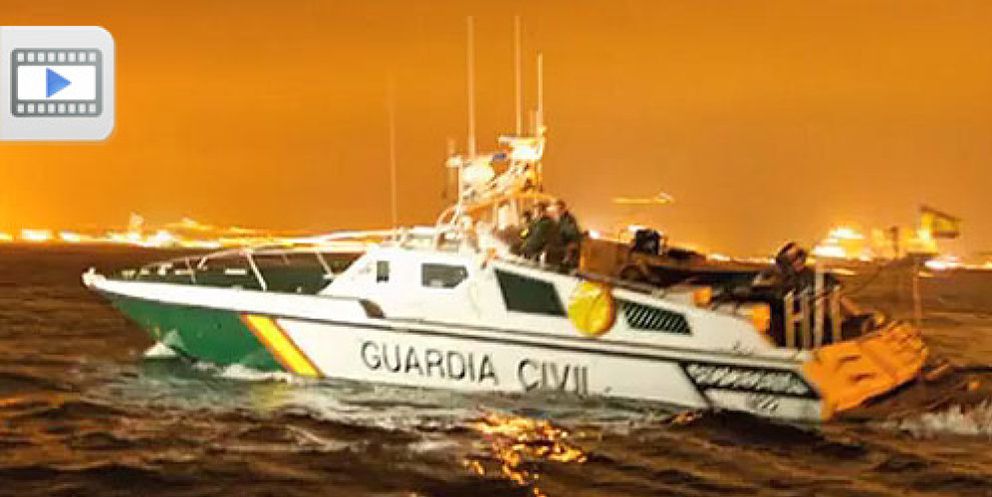 Foto: Incidente en Gibraltar: la Royal Navy obliga a la Guardia Civil a retirarse y regresar a puerto