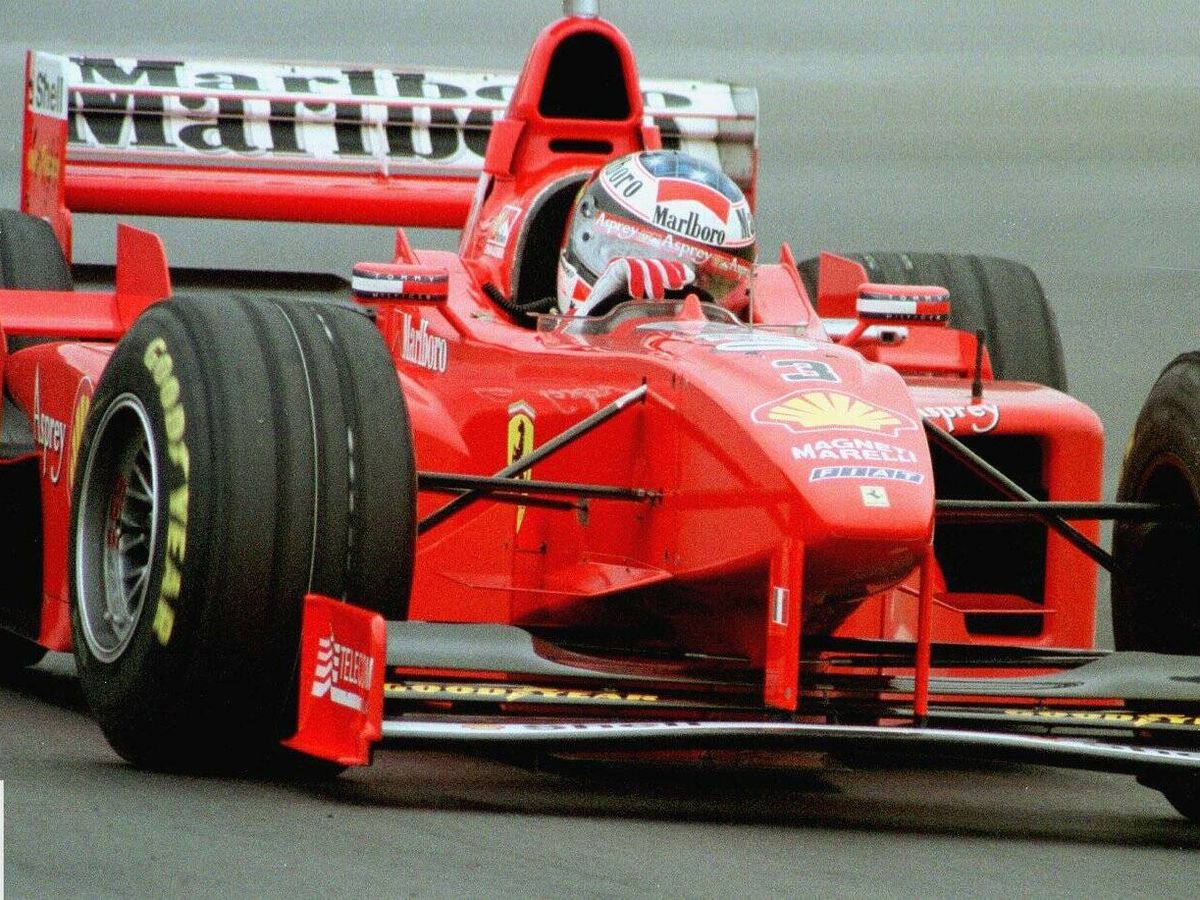 Foto: Michael Schumacher en 1998. (Facebook de Michael Schumacher)