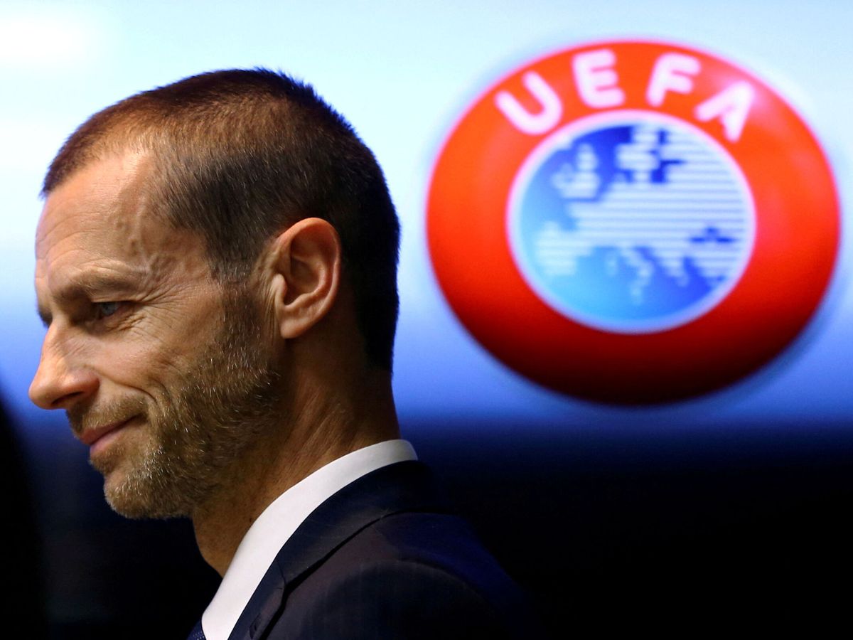 Foto: Aleksander Ceferin, presidente de la UEFA. (Reuters/Antonio Bronic)