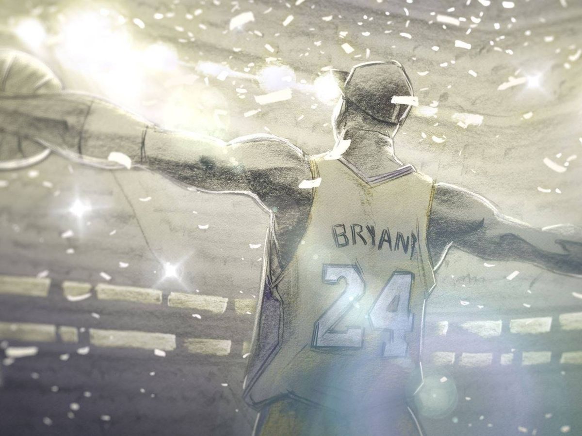 Foto: Fotograma de 'Querido baloncesto', el cortometraje sobre la vida de Kobe Bryant