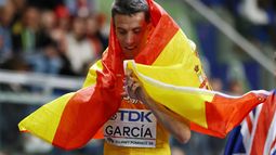  Mariano García, Attaoui y el 4x400 femenino dan un festival de medallas para España en el Mundial