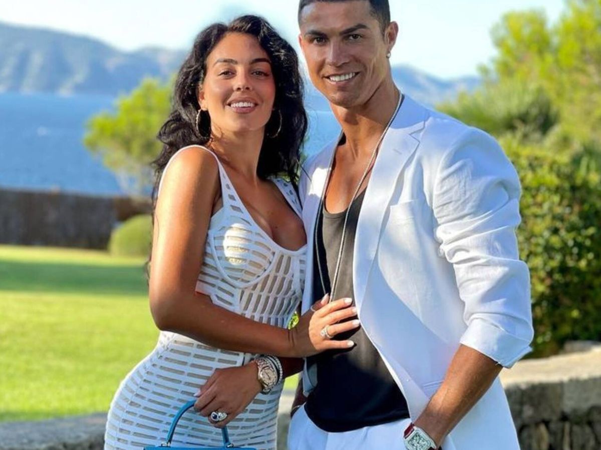 Foto: Georgina Rodríguez y Cristiano Ronaldo. (Instagram/@georginagio)