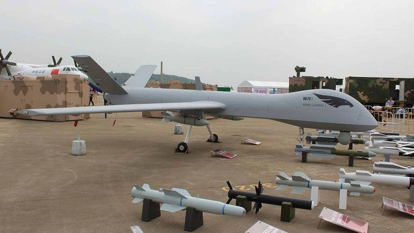 Dron de combate chino Wing-Loong-1. (Chengdu Aircraft Industry Group)