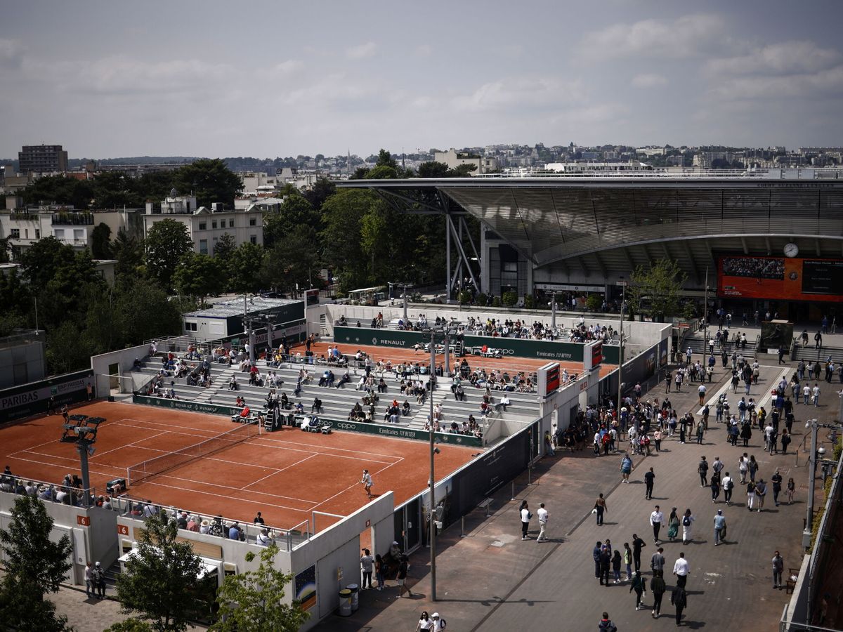 Foto: Disputa de la fase previa de Roland Garros. (EFE/EPA/Yoan Valat)