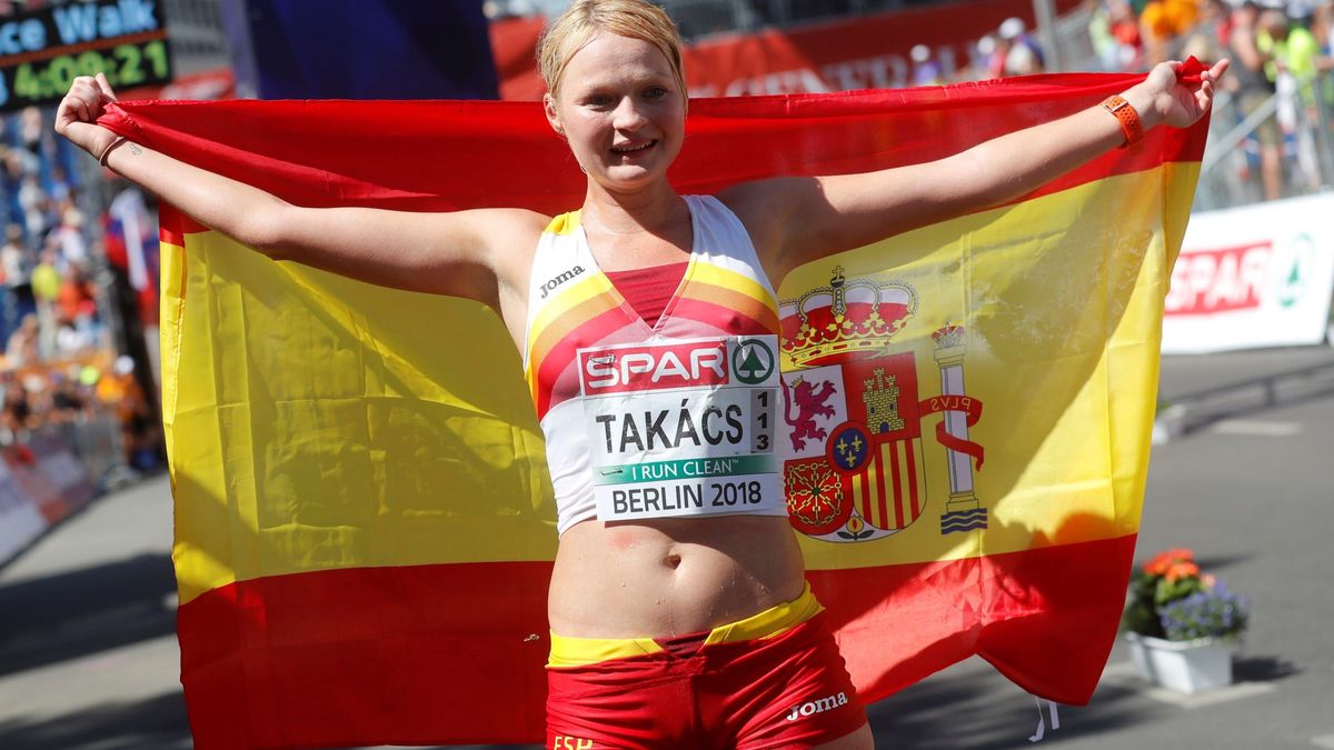 El largo camino de Julia Takacs hasta colgarse su primera medalla con España