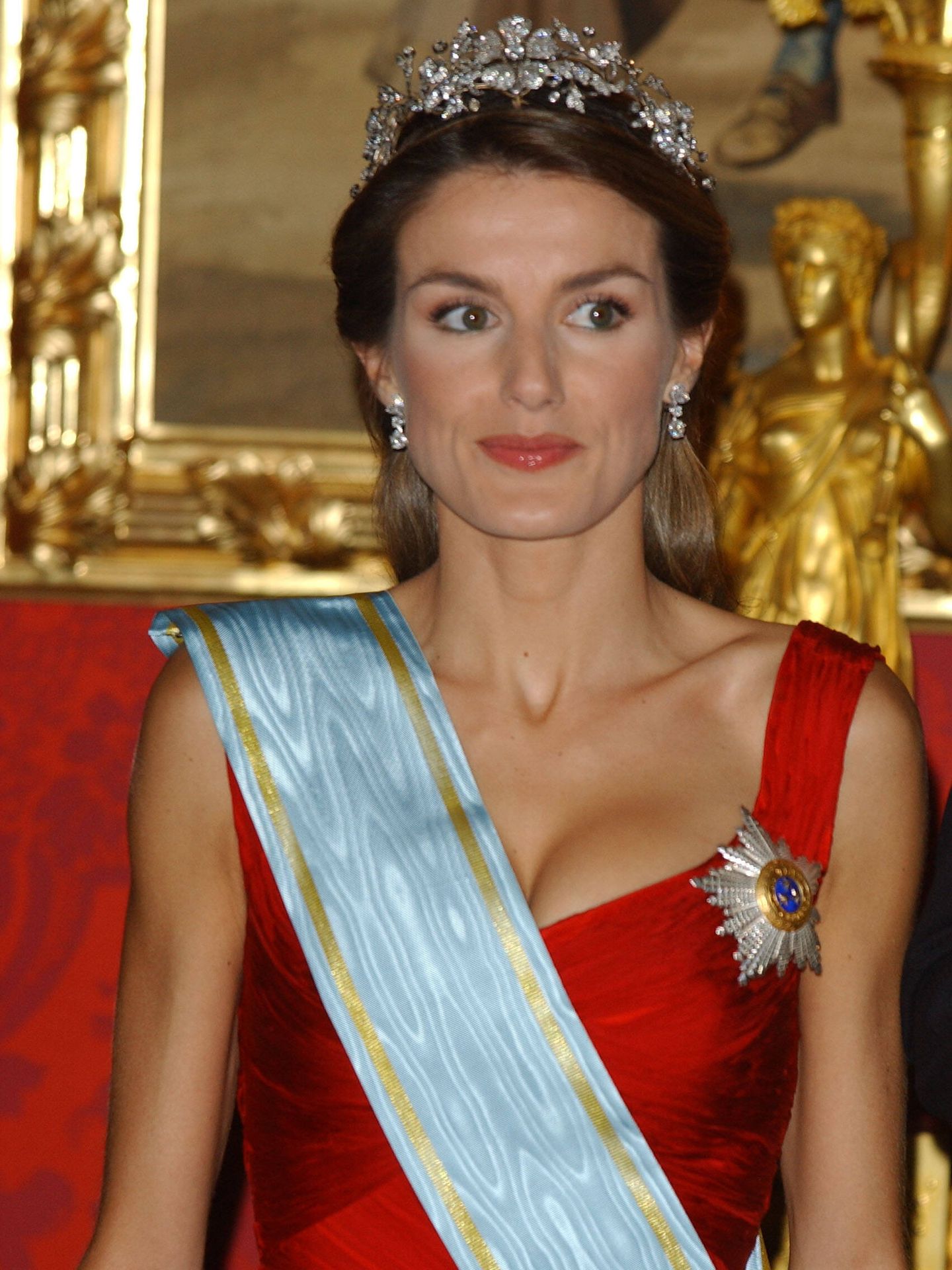  La reina Letizia, en 2004. (Getty)