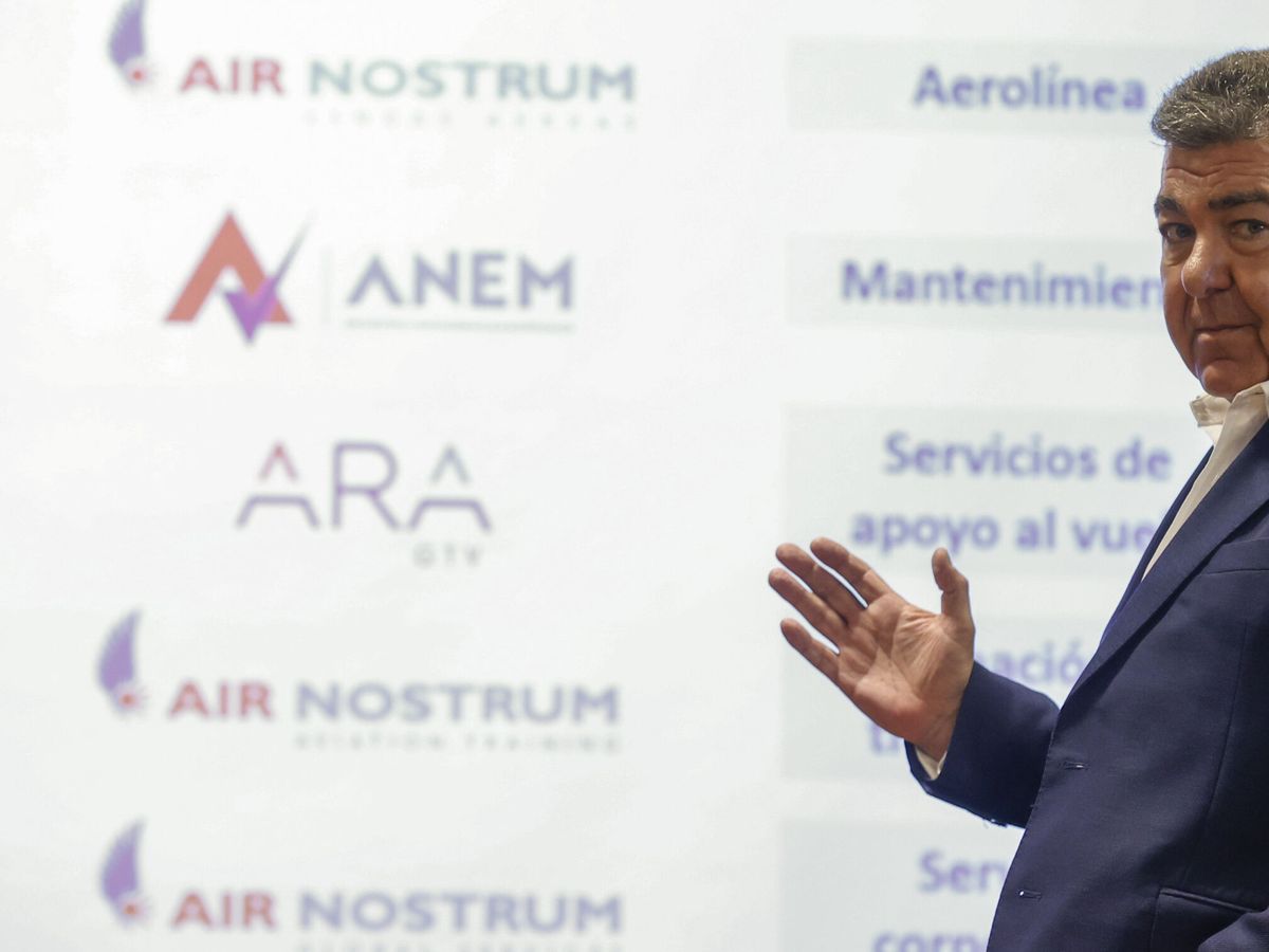 Foto: El presidente de Air Nostrum, Carlos Bertomeu. (EFE)