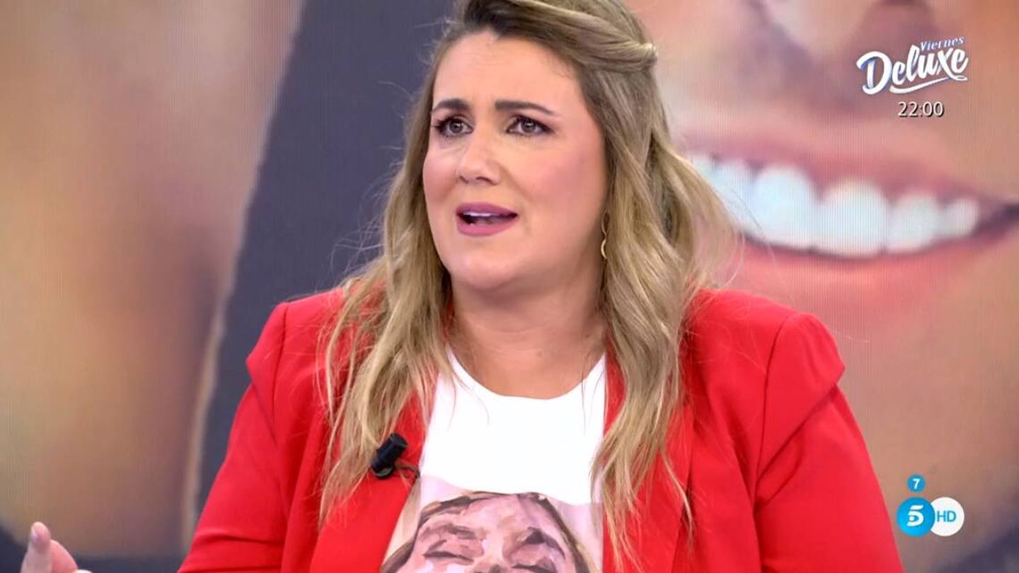 La presentadora de 'Sálvame', Carlota Corredera. (Mediaset)
