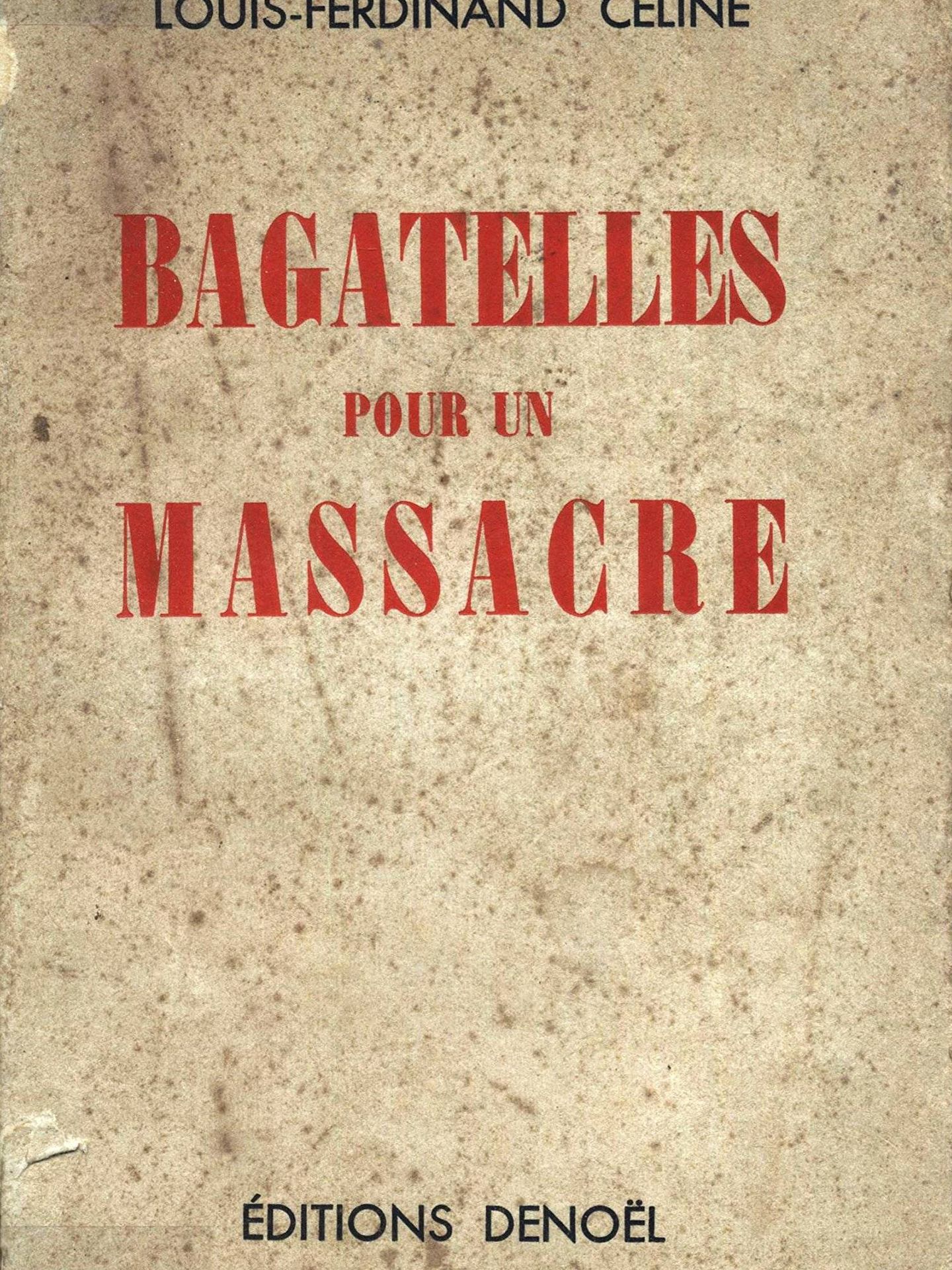 Primera edición de 'Bagatelas para una masacre'