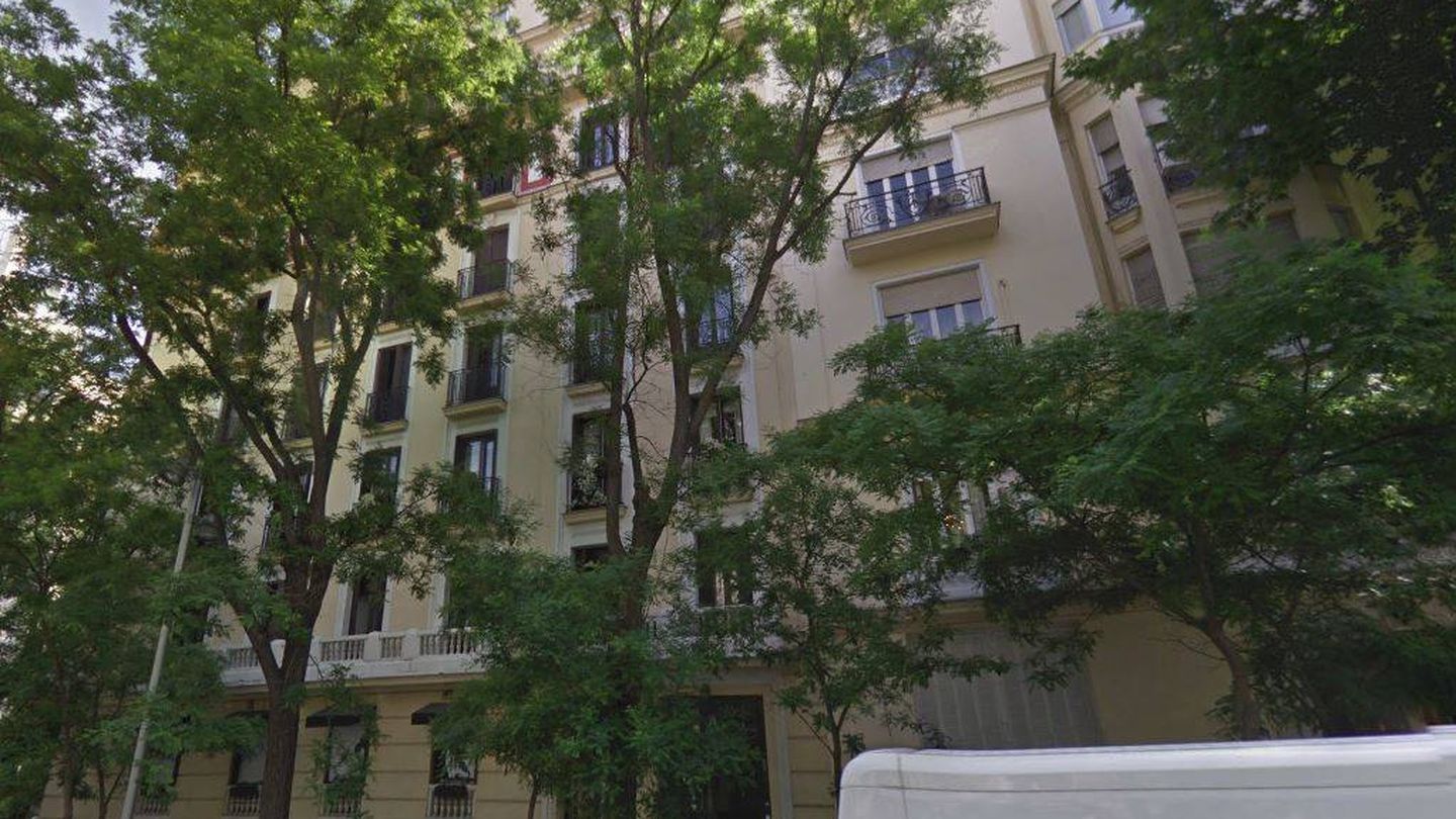 Fachada de la calle Hermanos Bécquer, donde viven los Franco.