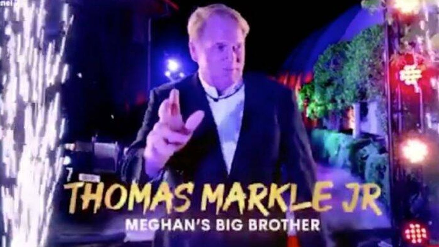 Thomas Markle Jr en el vídeo de presentación de Big Brother Australia. Cortesía Channel Seven