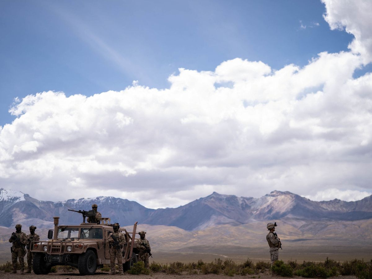 Foto: Soldados chilenos. (Reuters)