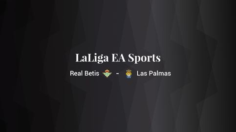 Real Betis - Las Palmas: resumen, resultado y estadísticas del partido de LaLiga EA Sports