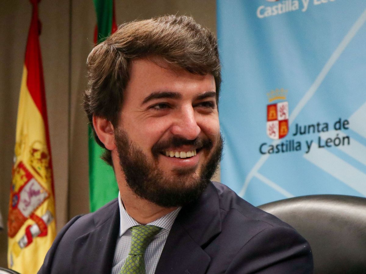 Foto: El vicepresidente de Castilla y León, Juan García-Gallardo (Vox). (EFE/Mariam A. Montesinos)