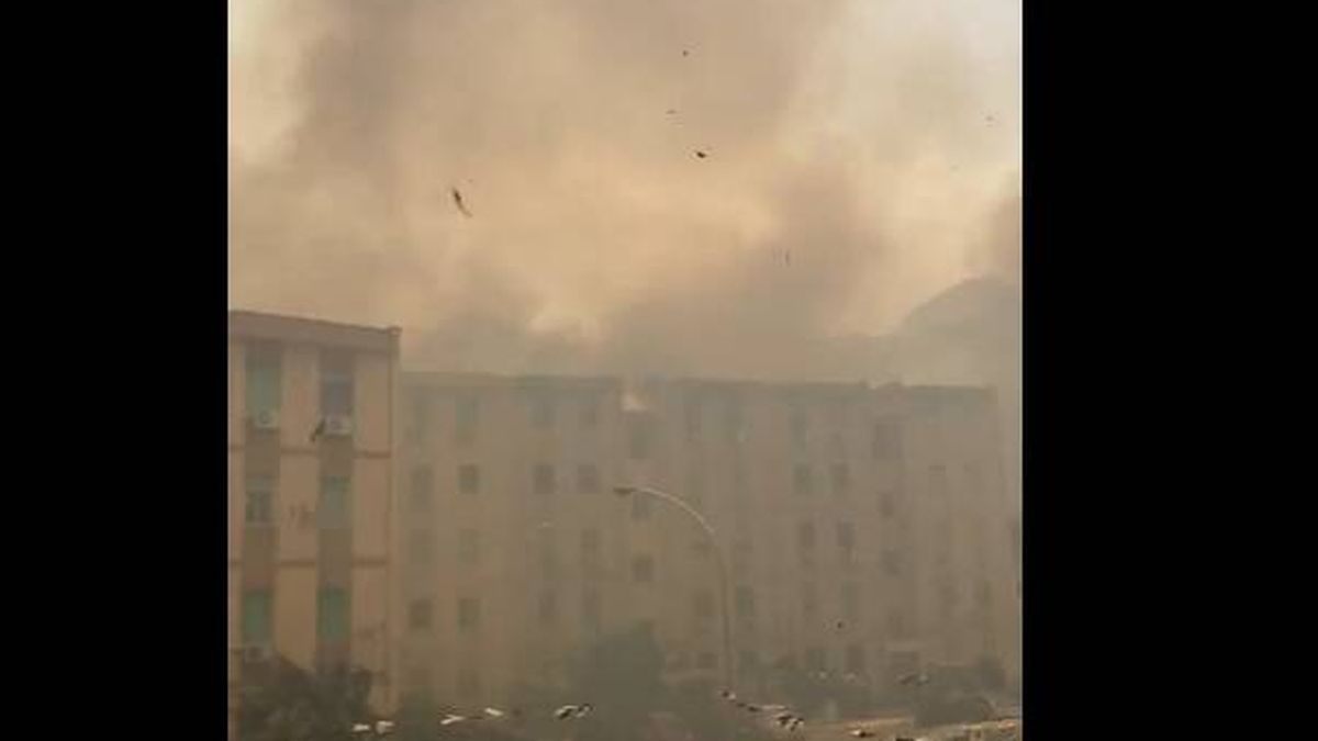 Así son las demoledoras imágenes de Palermo en llamas durante los incendios: "No podemos respirar"