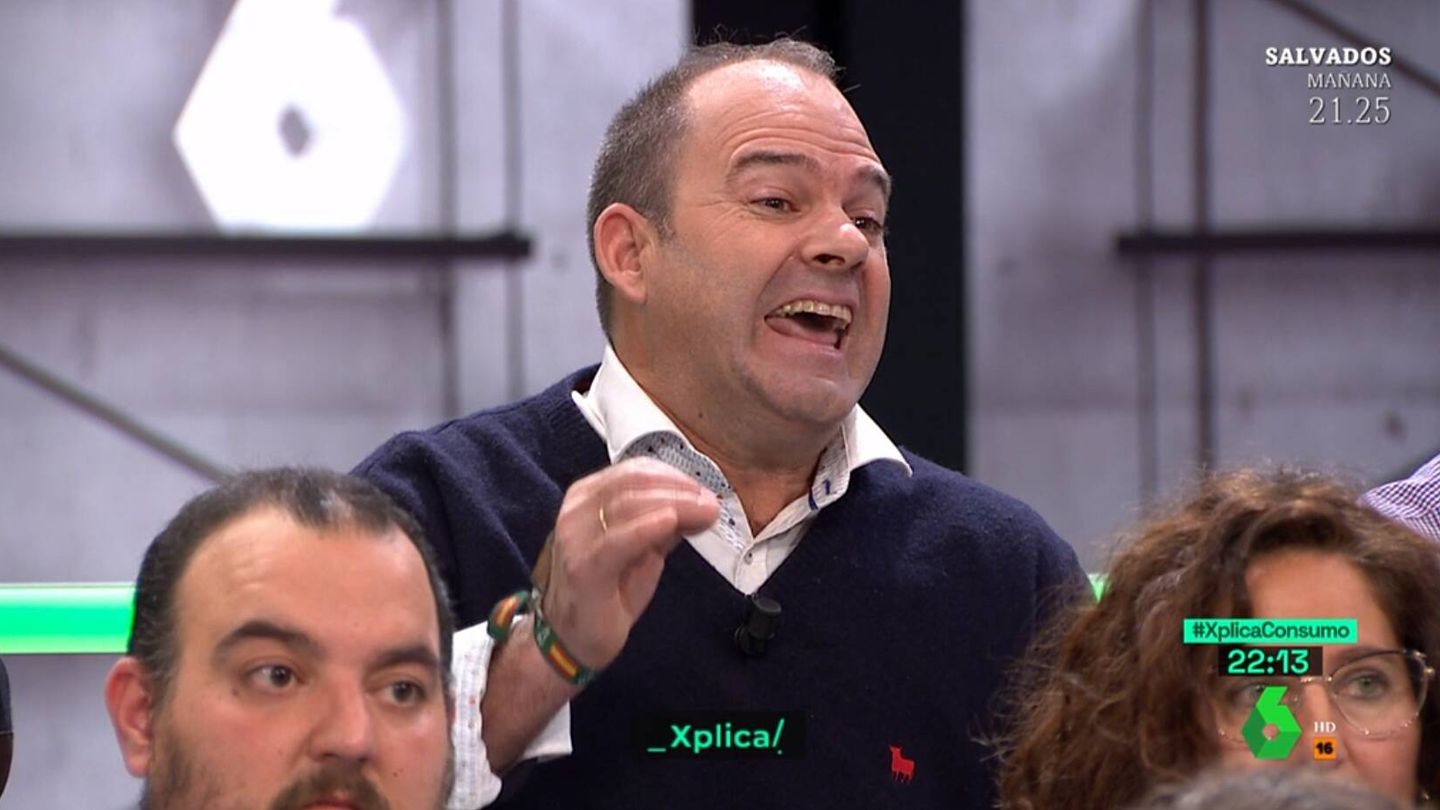 El ganadero Eugenio de la Morena en 'La Sexta Xplica'. (Atresmedia)