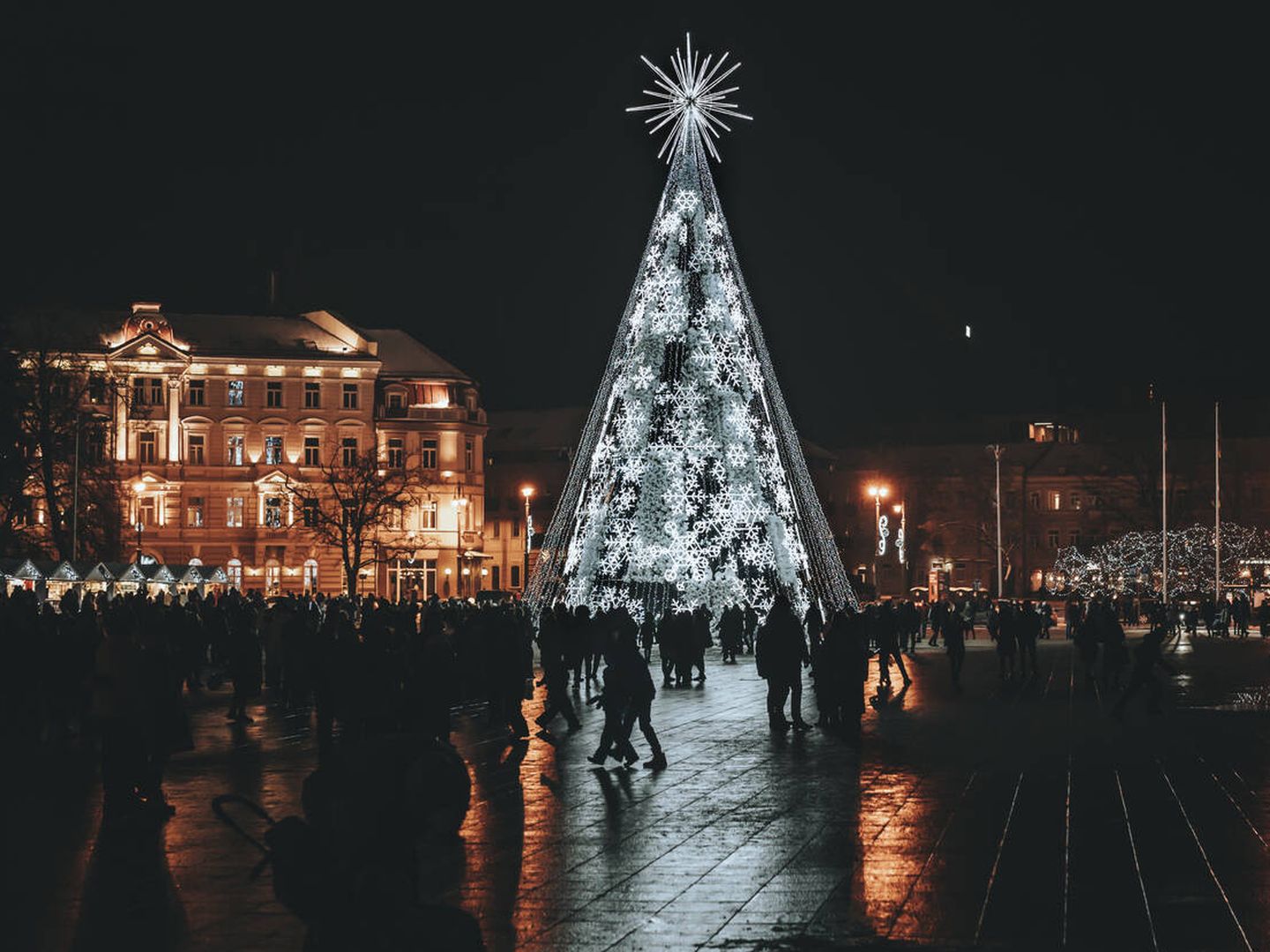 Árbol de Navidad de Vilna (iStock)