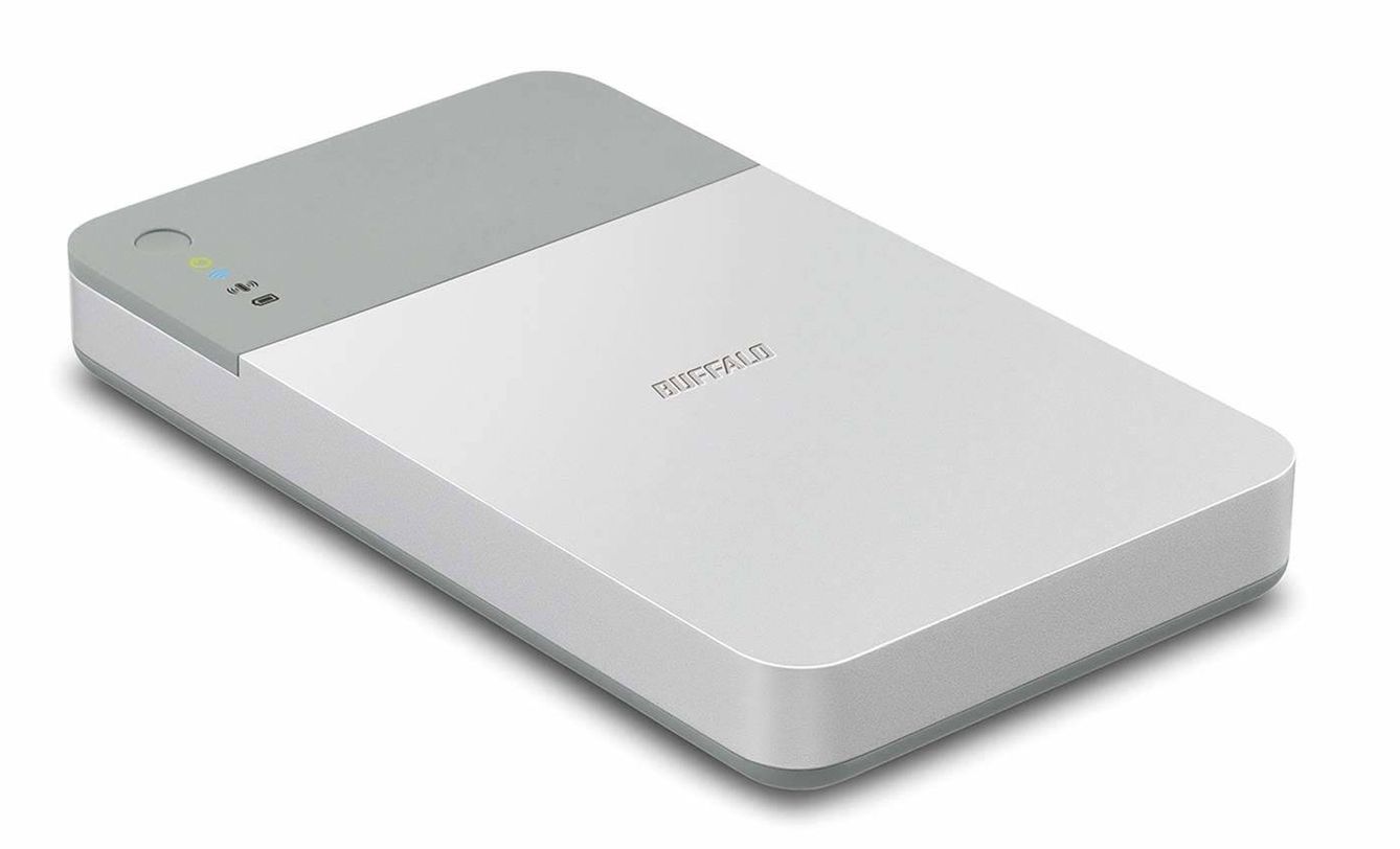Buffalo MiniStation de 500 GB, un disco duro externo inalámbrico. (Amazon)