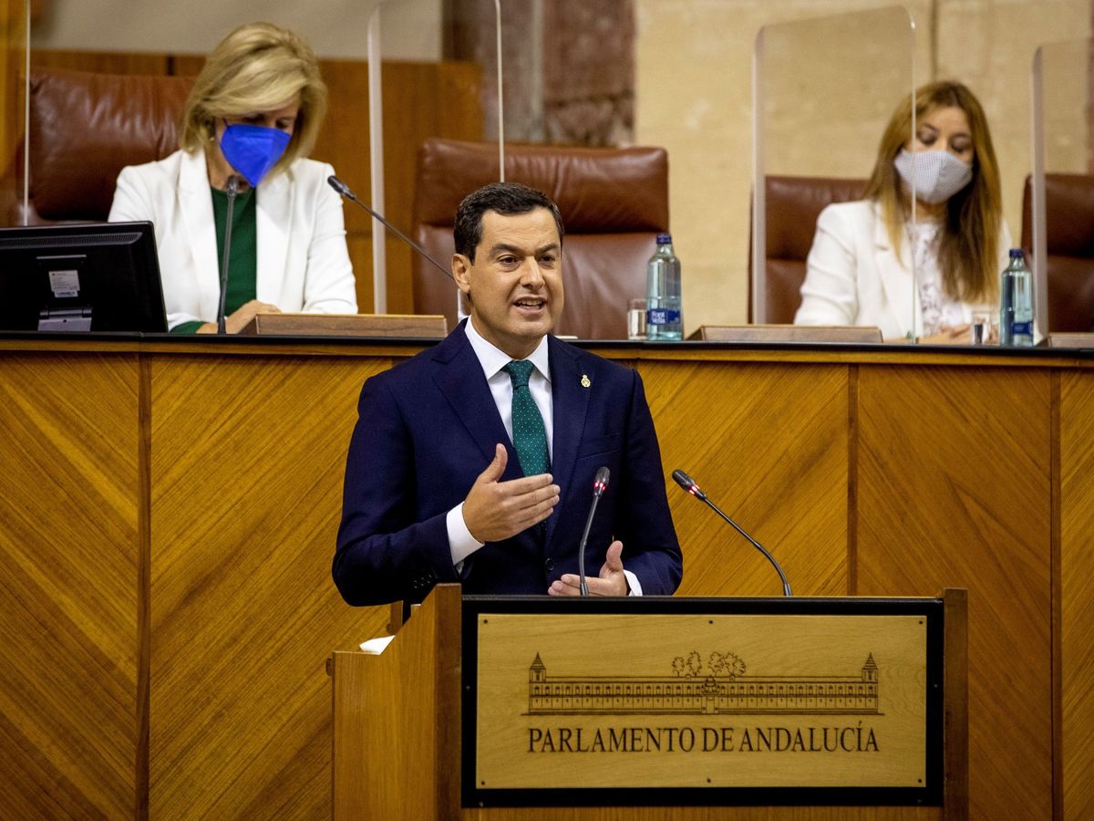 Foto: El presidente andaluz, Juanma Moreno. (EFE)