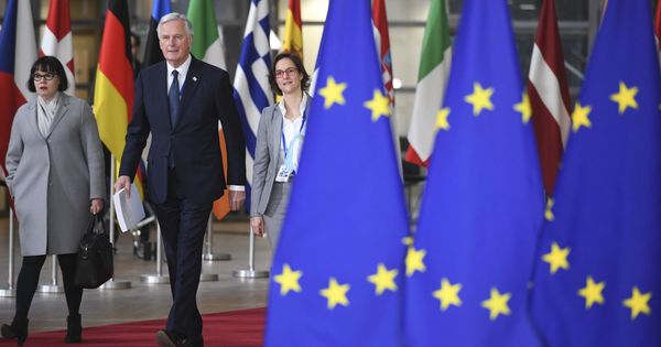 Foto: Michel Barnier, negociador jefe de la Unión Europea, durante una reunión en Bruselas, el 25 de noviembre de 2018. (Reuters)