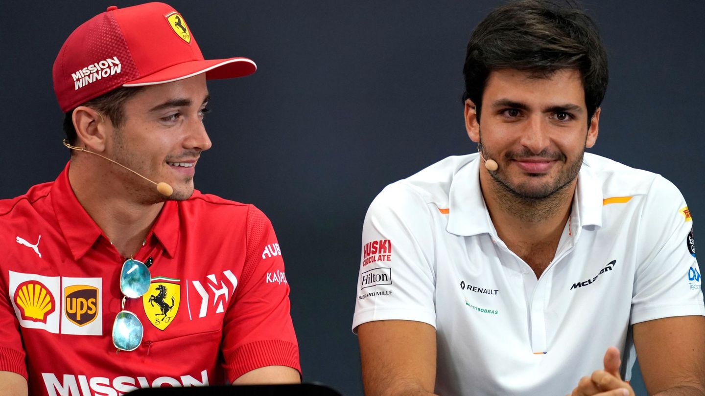 Elkan destaca la responsabilidad y el futuro de Charles Leclerc y Carlos Sainz en el futuro de Ferrari (EFE)