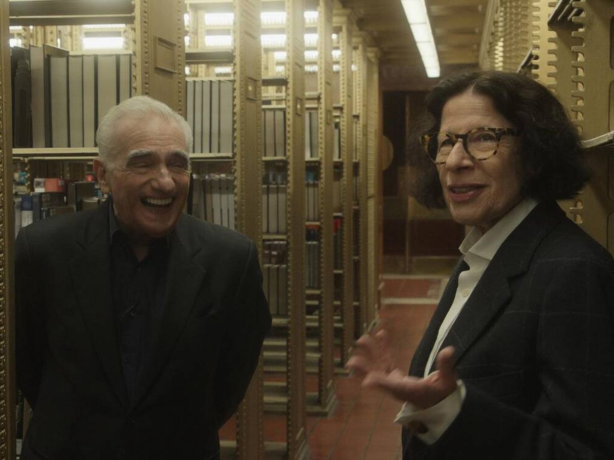 Foto: Martin Scorsese y Fran Lebowitz, en la serie documental de siete episodios. (Netflix)