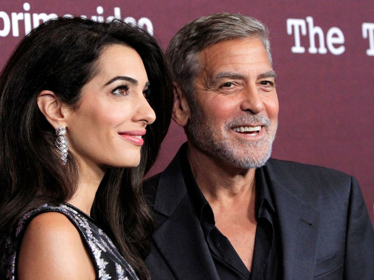 Foto: George y Amal Clooney. (EFE)