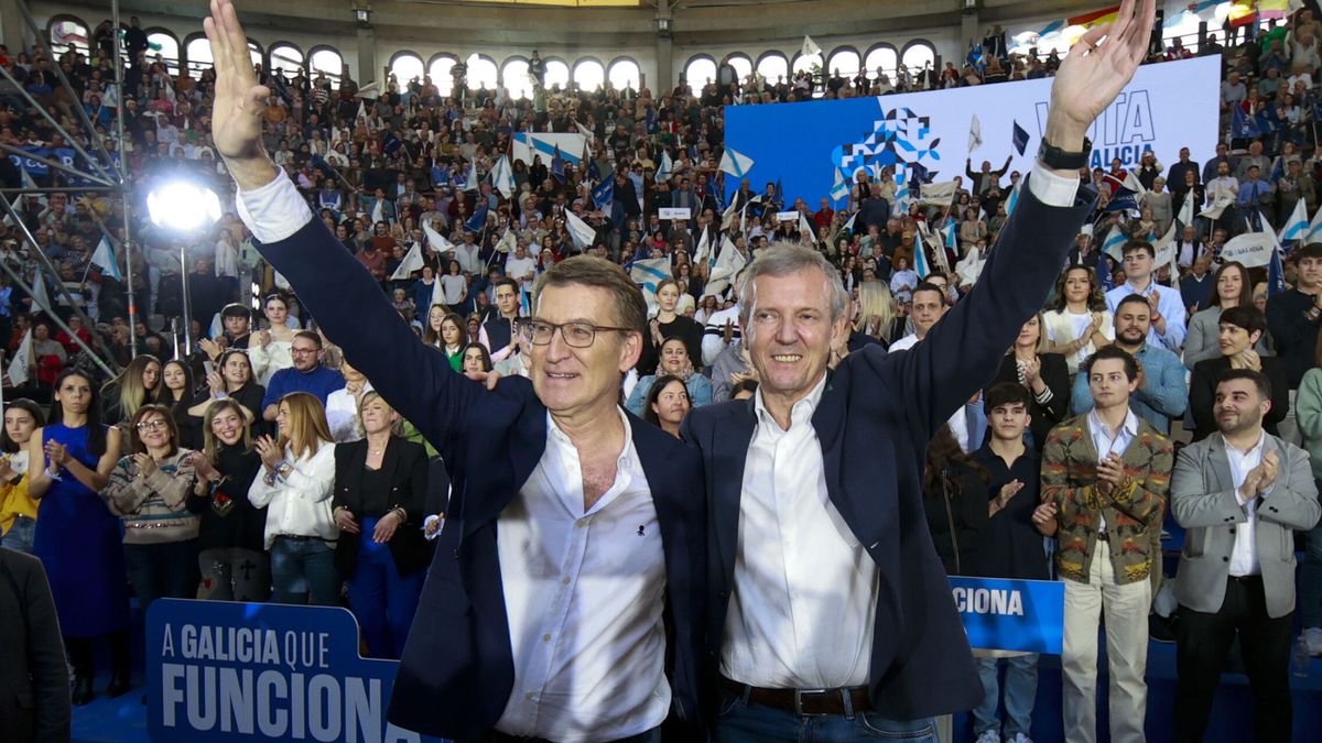 Feijóo y Rajoy arropan a Rueda para evitar en Galicia "un Puigdemont con otro nombre"