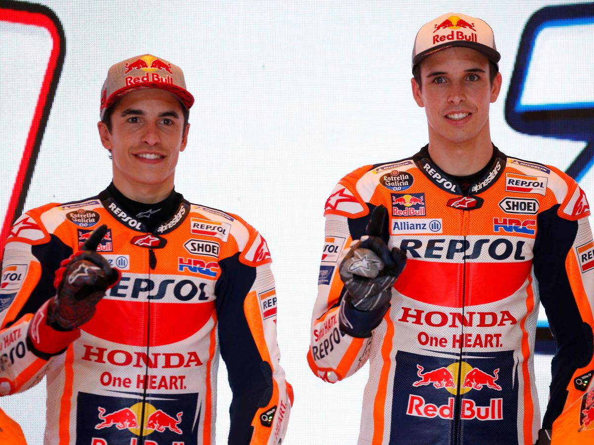 Foto: Marc Márquez y Álex Márquez compartirán equipo esta temporada en Moto GP. (Reuters)