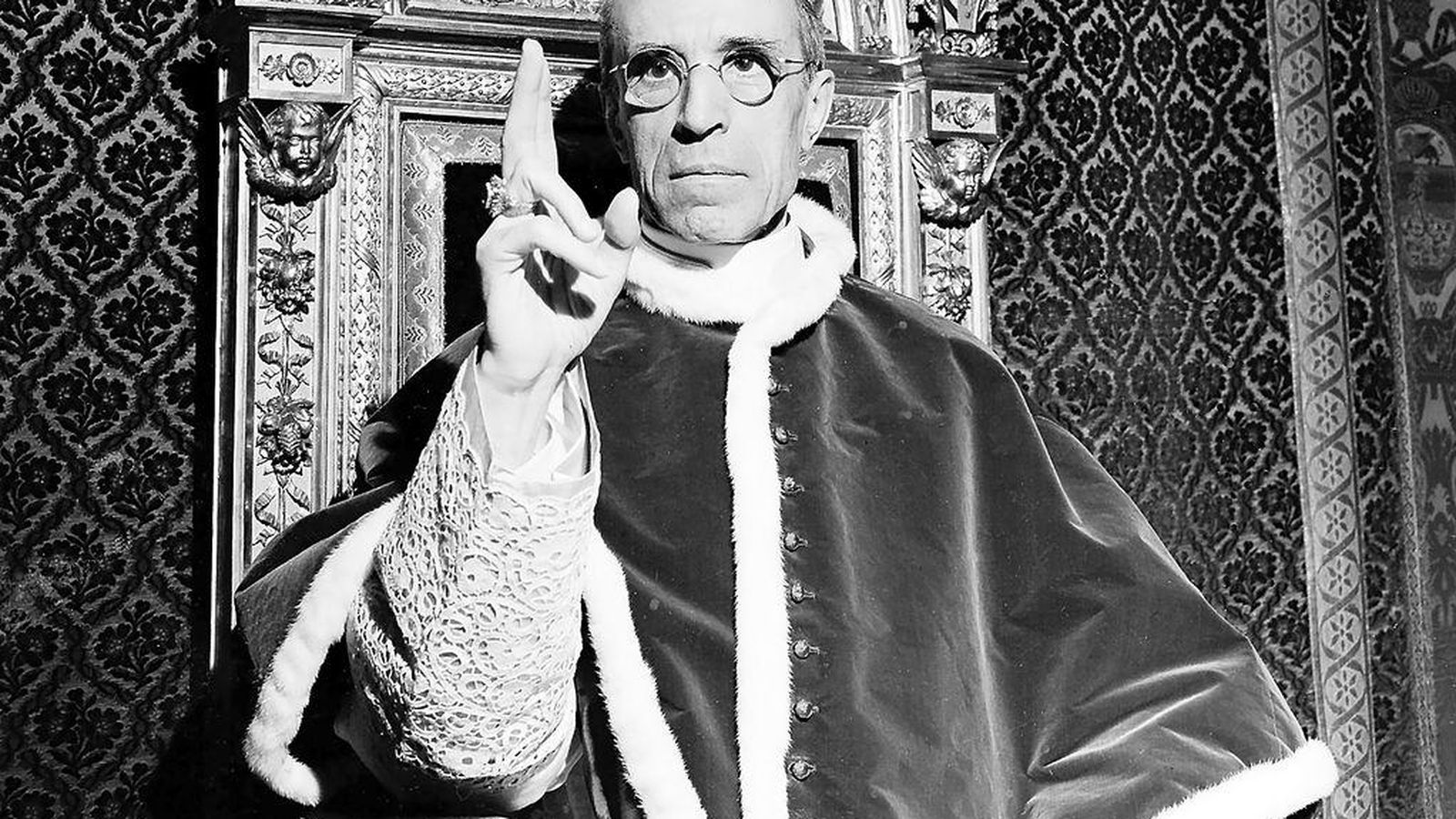 Foto: Pio XII fotografiado en 1945. 