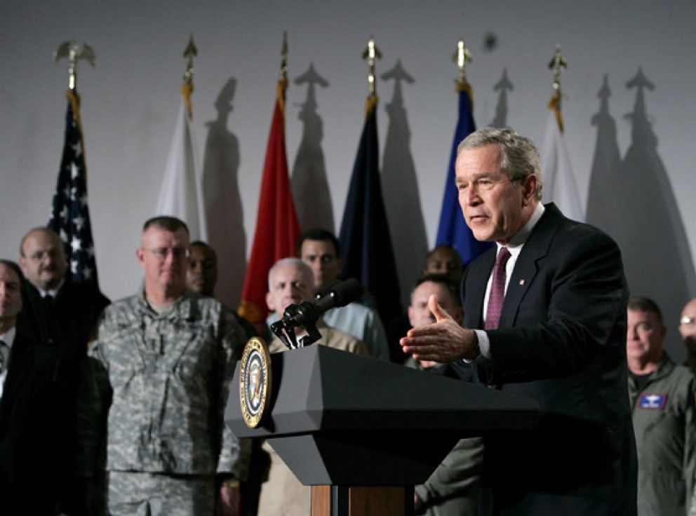 Foto: Bush presiona al Senado para aprobar la Ley Patriota