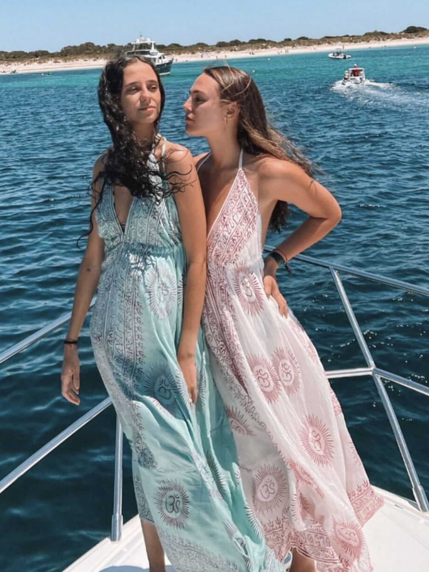 Victoria Federica y Rocío Laffón Molina. (Instagram)
