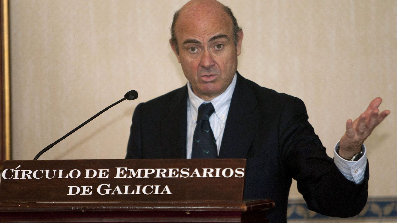 Foto: El ministro de Economía en funciones Luis de Guindos. (EFE)
