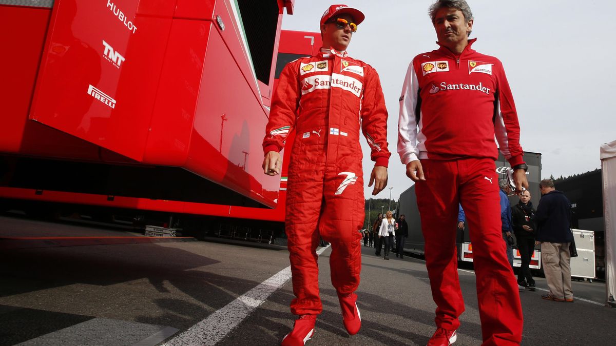 Y al duodécimo día en Ferrari… Kimi Raikkonen 'resucitó'