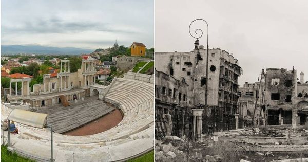 Foto: Imágenes de Plovdiv y Alepo, dos de las ciudades más antiguas del mundo. (El Confidencial)