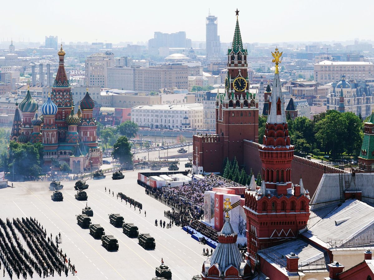 Foto: Desfile del Día de la Victoria en Moscú. (Reuters)