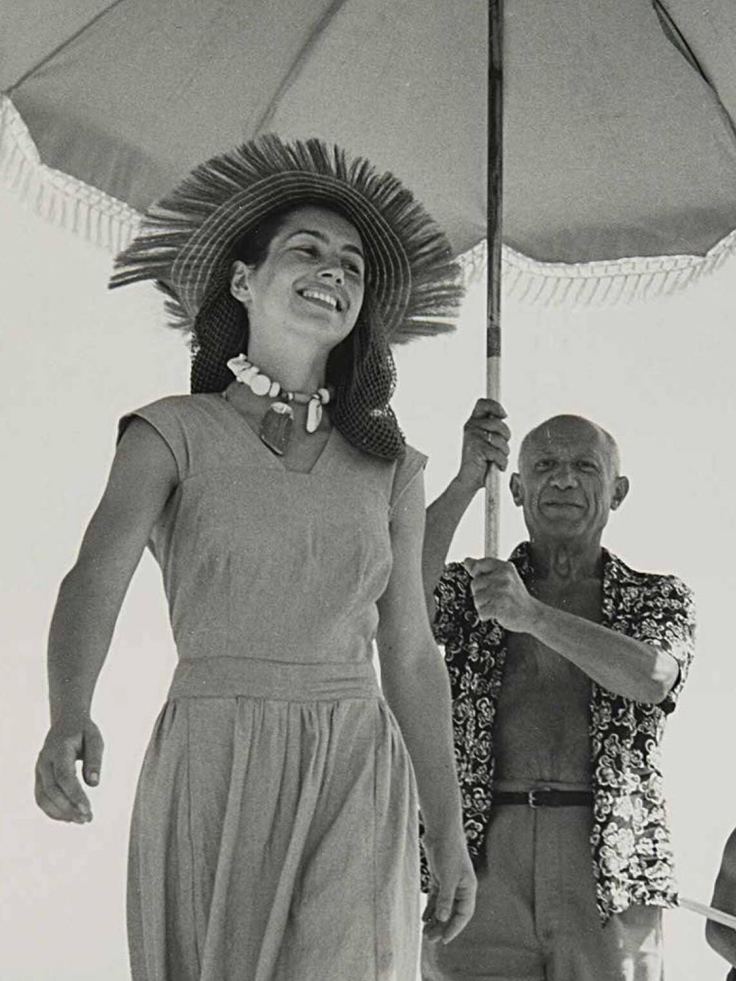 Françoise Gilot y Pablo Picasso, en 1948. (EFE)