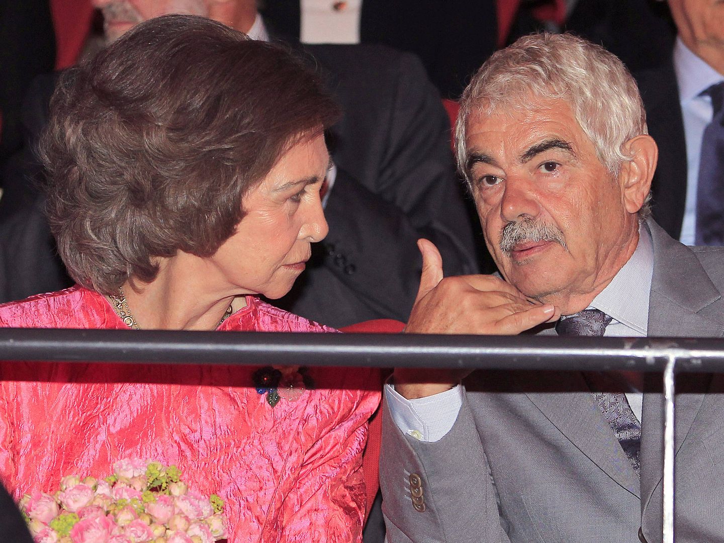 La reina Sofía y el añorado Pasqual Maragall, en 2011. (EFE)